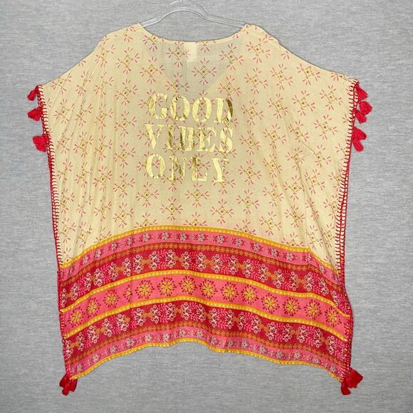 NATURAL LIFE Multicolor Swim Coverup - Picture 2 of 8